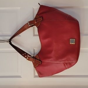Dooney & Bourke Valerie Tote in Cranberry Red